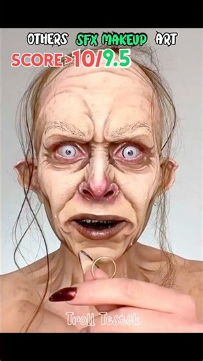 Others SFX makeup art vs last one 10 of 10💀troll video #sfxmakeup #edit #trollface #trending #world