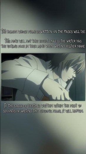 Death Note Rules Explained: The 5 Laws That Decide Life and Death 📜💀 #deathnote #anime