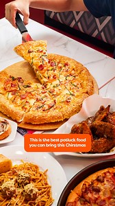 This isn't just a pizza party—it's a pizza potluck party! 🍕 Head on out to Pizza Hut to make the best of your holiday parties with the tastiest treats! 😋🎄 The best part? You can get ₱200 off when you use Booky! Want more slices of goodness? Scan, claim, and save with Booky now! 🧡 #pizzahut #pizza #chickenwings #pasta #kitkatrolls #200off #pizzaparty #potluck #christmaspotluck #holidaypotluck #bookyapp #bookyph #booky" | Booky
