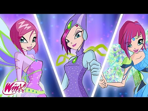 TECNA: all the Powers and Transformations | Winx Club Evolution