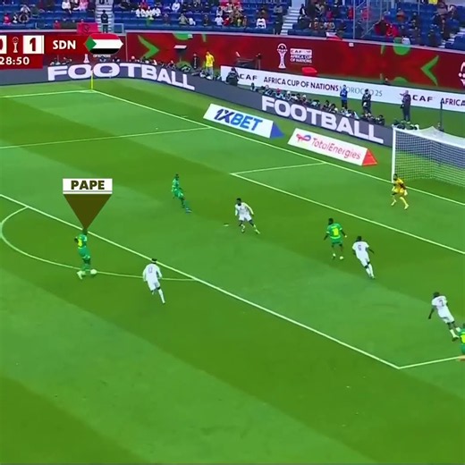 🥰 🇸🇳 Sadio Mané's immense pressing work for Pape Gueye's goal against Sudan