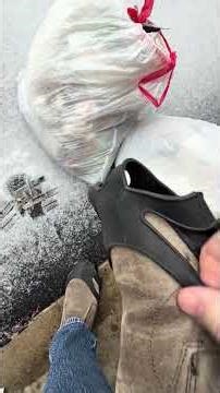 Trying to be Mr. Safety so this old man doesn’t fall taking out the trash. These cleats help.