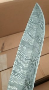 PAL 2000 KNIVES Custom Handmade Damascus Steel 15 Inches Hunting Bowie Knife 9420