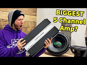 The MOST POWERFUL 5 Channel Amp? | Deaf Bonce AAK2000.5 Review and Dyno