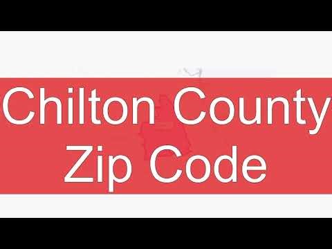 Chilton County Alabama Zip Codes with Map | All ZIP Codes Explained