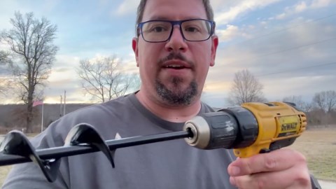 ERYTLLY Bulb Planter, Auger Spiral, 1.6 * 9+3 * 12 inch Garden Planter Tool,Hole Digger for Planting Bulb