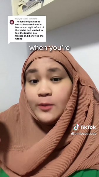 Replying to @Sabir Prayer apps are probably even MORE ACCURATE than the “old way”! Stitched from @Adel Ghadban I used to pray Zuhur and Asar from secondary school onwards, and this was wayyy back when Muslim Pro only showed Singapore prayer times and nearby mosques. I had a prayer mat with a compass, so I can find the Qibla whereever I wanted to pray, like a dusty staircase 🤣. Now we have prayer apps on phones with built-in compasses! Muslim prayer apps are one of the easiest and most accesible