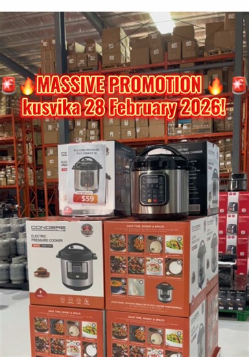 Massive Promotion on Kitchen Gadgets at Condere Shopping Center