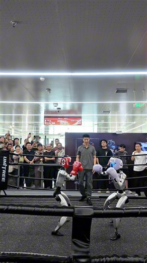 When robots start boxing… you know the future’s arrived. 🤖🥊 Filmed in China two AI-driven robots going head-to-head in the ring. No humans, no fear, just pure tech power 🙏🏻🇨🇳 #simoninchina #China2025 #ChinaTech #robots #yiwumarket #madeinchina #AI #unitree #futuretech #ChinaTech | Simon Phillips