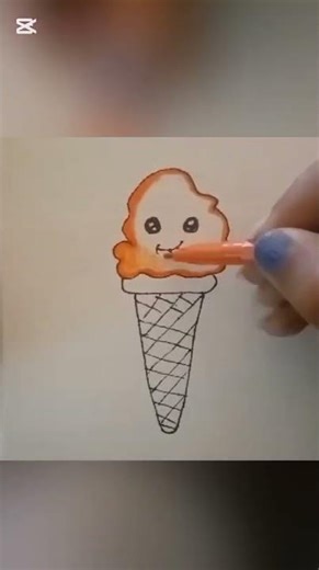 Hello summer|| how to dra icecream| step by step ||