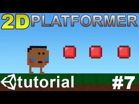 7. Making a 2D Platformer in Unity (C#) - Simple Collectable
