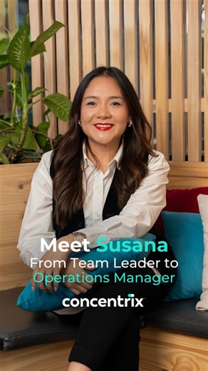 8K views · 64 reactions |  "Consistency and a positive attitude open doors to countless opportunities," says Susana, our amazing game-changer. With 8 years at Concentrix, she began her journey as a team leader and is now an operations manager. Discover what she is most passionate about and get her best tips to grow YOUR game-changing career!  #PoweredByConcentrix | Concentrix | Facebook