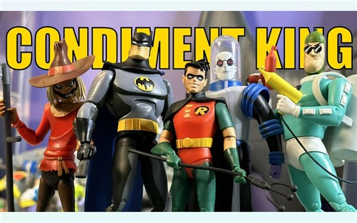 Batman The Animated Series | Condiment King Build-A-Fig Wave | DC Direct |