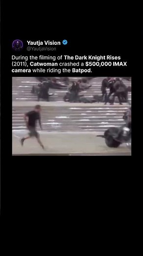 Catwoman vs IMAX Camera 🎥