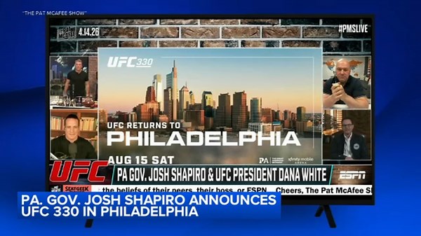 UFC 330 heading to Philadelphia this summer