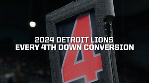 95K views · 671 reactions | Watch every Lions 4th down conversion from the 2024 regular NFL season. | Detroit Lions | Facebook