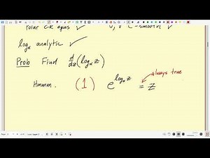 Lec 09 Complex logarithms (Purdue University)