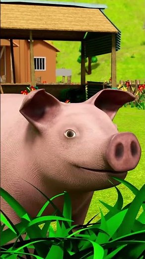Old MacDonald Had a Farm 🐮🐷🐔 | Classic Farm Animal Song for Kids | English Rhymes #shorts