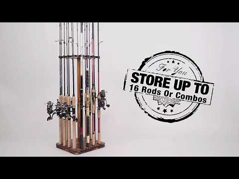 Fishing rod holder installation instructions