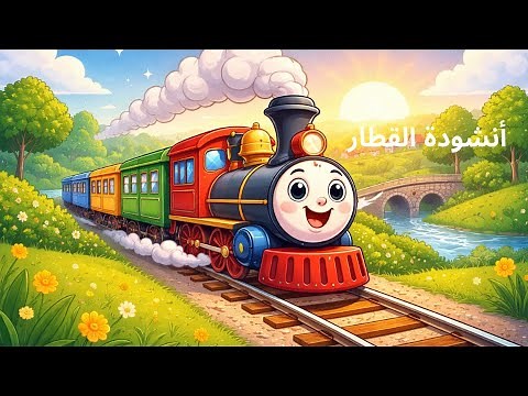 أنشودة القطار على السِّكك أغنية أطفال عربية عن السفر والرحلات Nursery Rhymes in Arabic