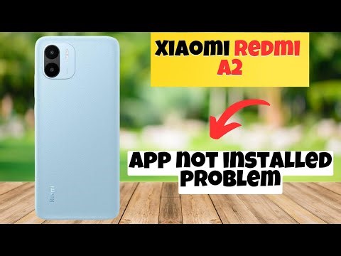 Redmi A2 App not installed problem || How to solve app installation issue || App downloading issue