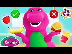 Yummy & Healthy Food with Barney | Healthy Habits for Kids | Barney the Dinosaur | 9 Story Kids
