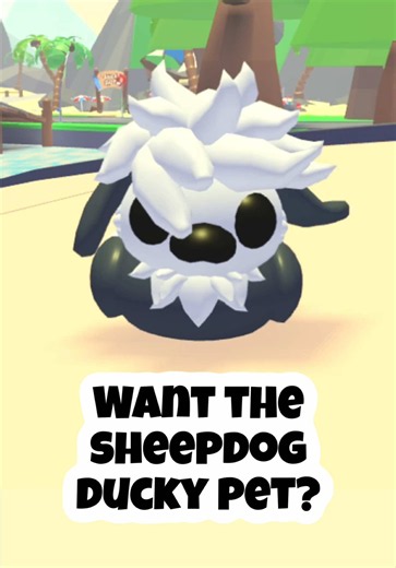 Want the new Sheepdog Ducky pet in @Adopt Me! Find Dagibot on the map every 2 hours to trade a sandwich for a pet #sheepdogducky #dagibot #adminabuse #adoptmetrades #sheepdogarmy @Upliftdagi