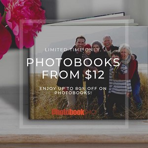 Great offers on photobooks available now! ⠀ Get yourself a great deal on a specially designed photobook and bring your treasured memories to life! ⠀ Photobooks starting at $12 with FREE shipping Australia-wide! ⠀ Create your fully customisble photobook in a few easy steps. ⠀ Hurry! These deals won't last long! ⠀ Start designing your photobook today! | PhotobookShop | Facebook