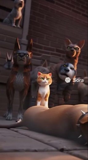 Cat vs Dog Battle: Heroic Cat Wins Epic Fight 🐱🔥 | Animal Showdown