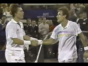 Mats Wilander vs Ivan Lendl（1988 US Open）