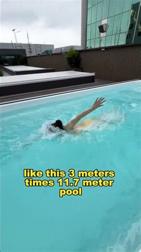 This is a factory that manufactures infinity pools, have you ever seen one?