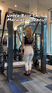 101K views · 968 reactions | Upper Body Smith Machine Workout‼️ #upperbody #workout #workoutroutine #upperbodyworkout #gymmotivation | Lynsay Brown | Facebook