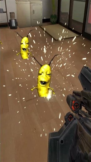 Follow Little Colored Plankton in Appartment #shorts