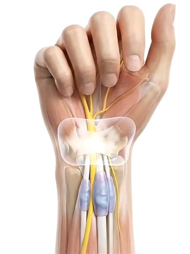 Le syndrome du canal carpien Carpal Tunnel Syndrome #canalcarpien #douleur #viralvideos #fypppppppppppppppppppppppp #creatorsearchinsights
