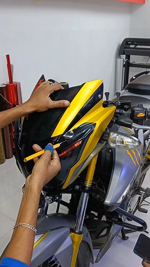 Modified TVS Apache RTR 160 2V Bike Overview