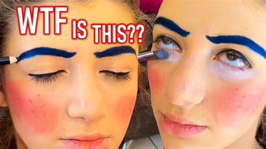 Horrific Makeup Disaster