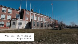 This video highlights Western International High School. We offer diverse college and career pathway programs that highlight the students' strengths and prepare them for college and beyond. Located in the heart of Southwest Detroit, we serve one of the most diverse and talented populations in the State of Michigan. Dual-Enrollment opportunities for college credit courses are available, as well as eligibility for the Detroit Promise, a full-ride scholarship to Michigan colleges and universities. 