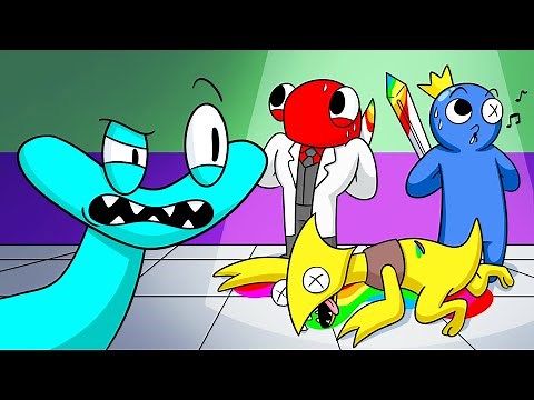 Who ENDED the RAINBOW FRIENDS?! (Cartoon Animation)
