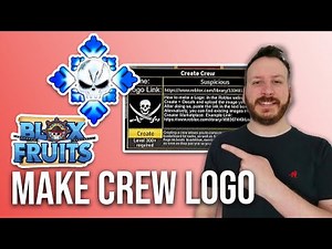How To Make Crew Logo In Blox Fruits (Simple)