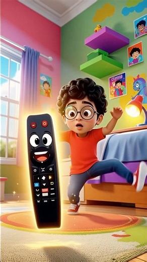 “Magic Remote 😂📺 | Remote Zinda Ho Gaya! | Moti Toons Style”