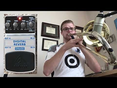 Behringer Digital Reverb DR600 - Effects Pedals for Trombone