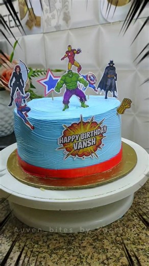 superman Cake #birthdaycake #cakesdesign #supermancartoon #ytshorts #cakedecorating #bts #btsshorts