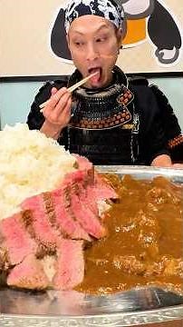 [Competitive Eating] The strongest fighter has arrived. Defeat is not an option. [Gorilla Steak] ...
