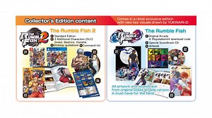The Rumble Fish 2 release date set for December, collector's edition revealed, new trailer