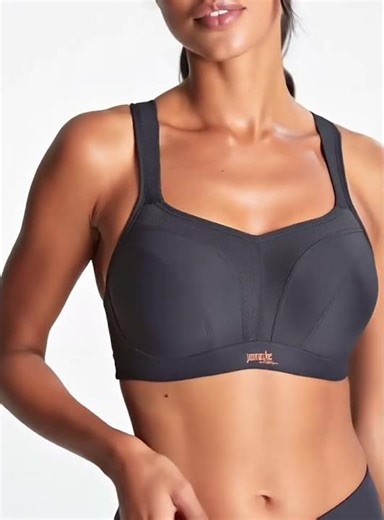 Panache Underwired Sports Bra in Black