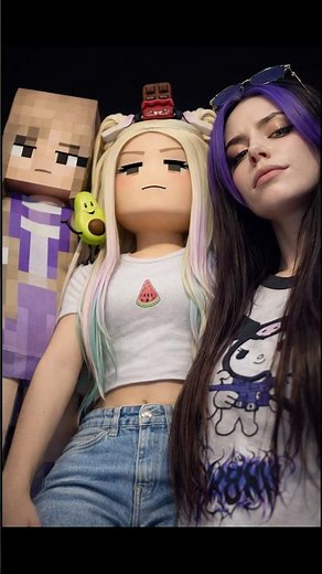 ME vs MY Roblox and Minecraft AVATARS