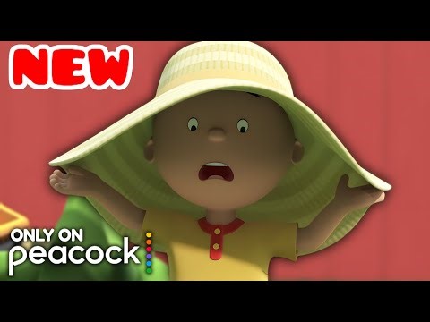 Big Hat | Caillou Cartoon | New on Peacock