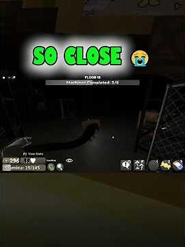 Out of Stamina at the End… and Died 💀 #dandysworld #roblox #robloxshorts