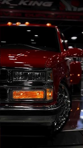 1997 Chevy Silverado 3500 Dually 454 7.4 V8 Vortec on Air Bag Suspension #dually #obschevy #3500