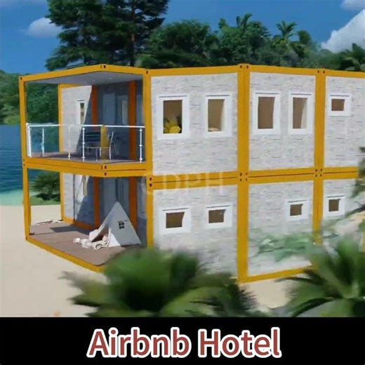 Modular buildings for prefab hotels | Luxury Prefabricated Hotel Rooms | CDPH
